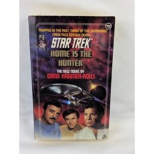 Pocket Books Star Trek Home Is The Hunter Sci-Fi Novel #52 1990